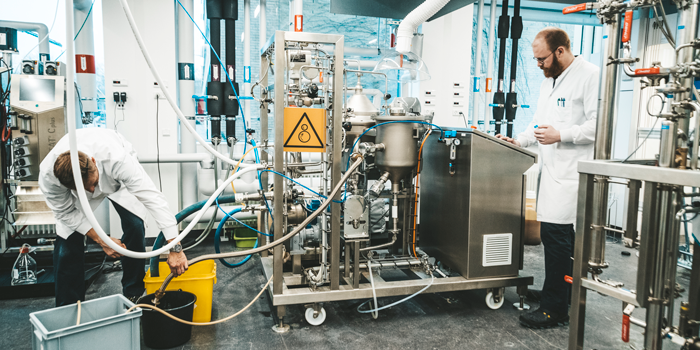 Pre-Pilot Plant at DTU Biosustain contains some of the most advanced equipment for purification and optimisation of fermentation